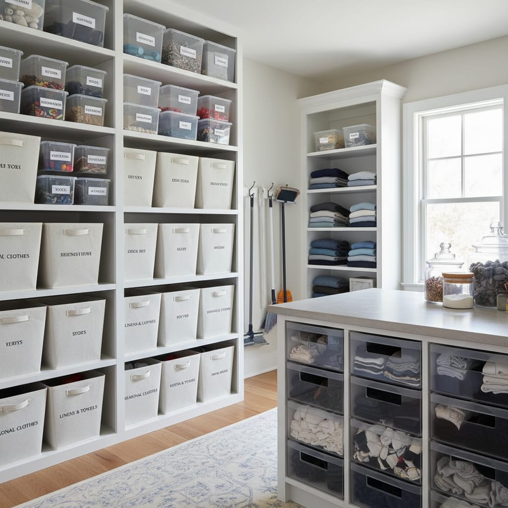 Rangement organisé pour désencombrer sa maison efficacement