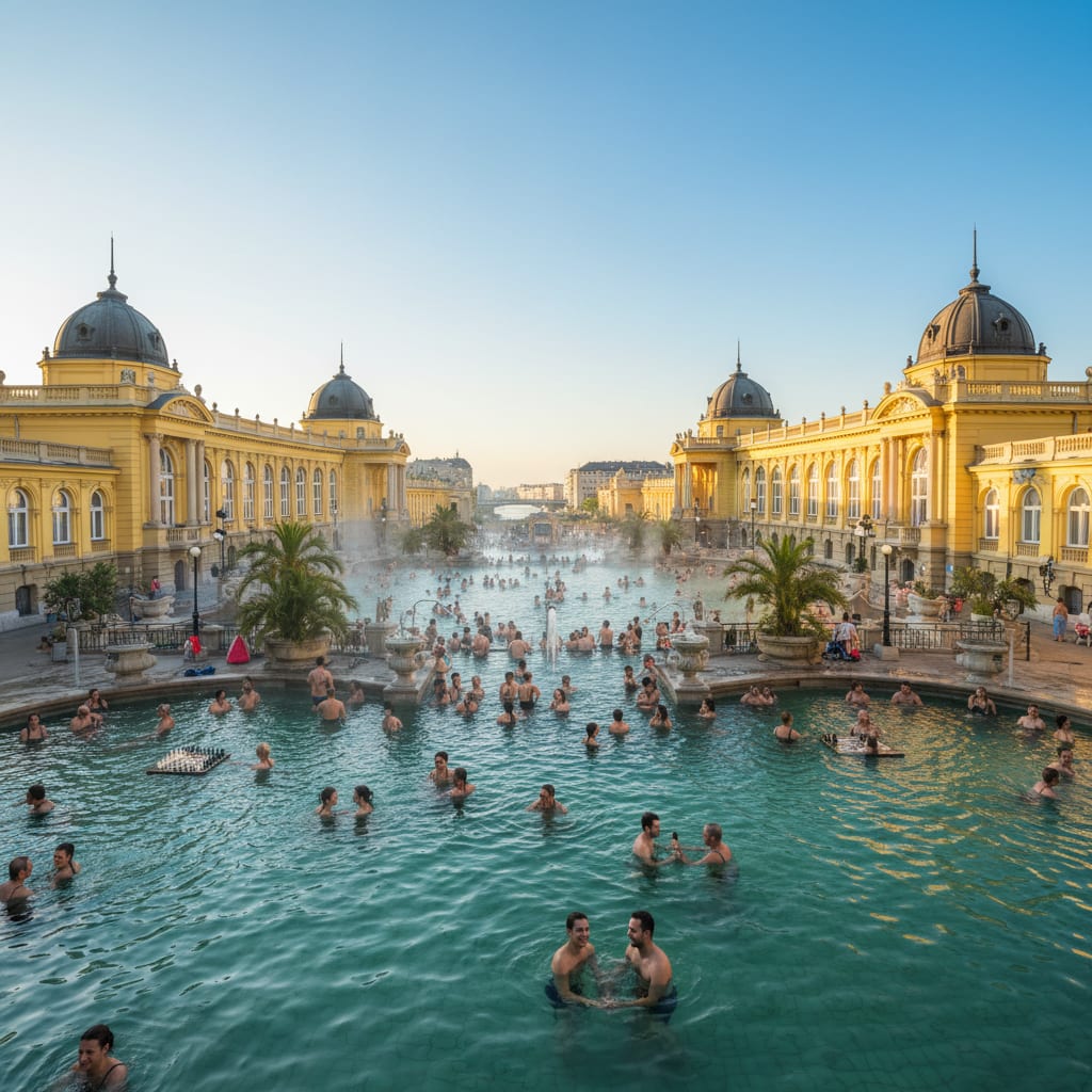 Thermes de Budapest, destination bien-être incontournable en Europe