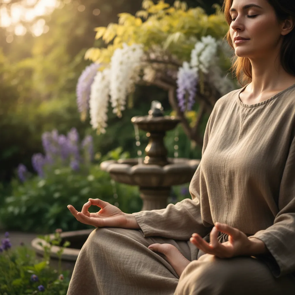 Illustration des cinq techniques de respiration anti-stress avec instructions visuelles